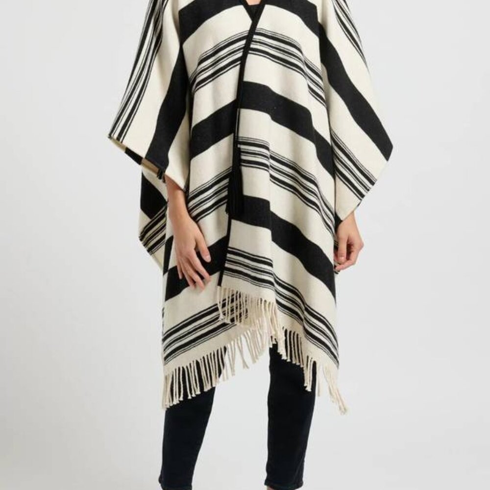 ETRO-Jacquard Mantella Cape Sz- One Size